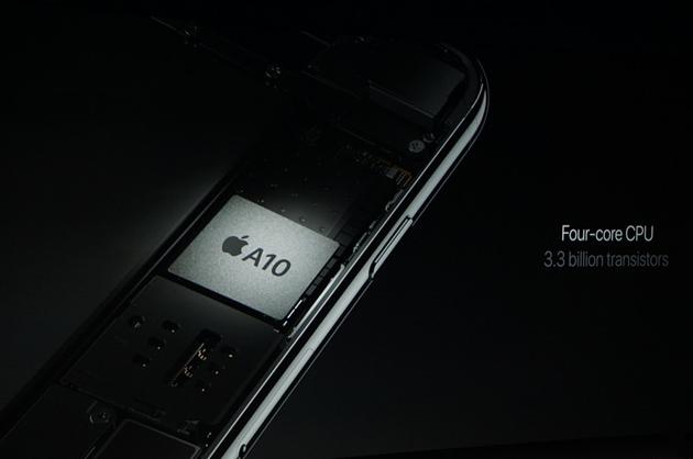iPhone 7搭载四核A10处理器
