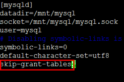 Linux下MySQL忘记root密码怎么办
